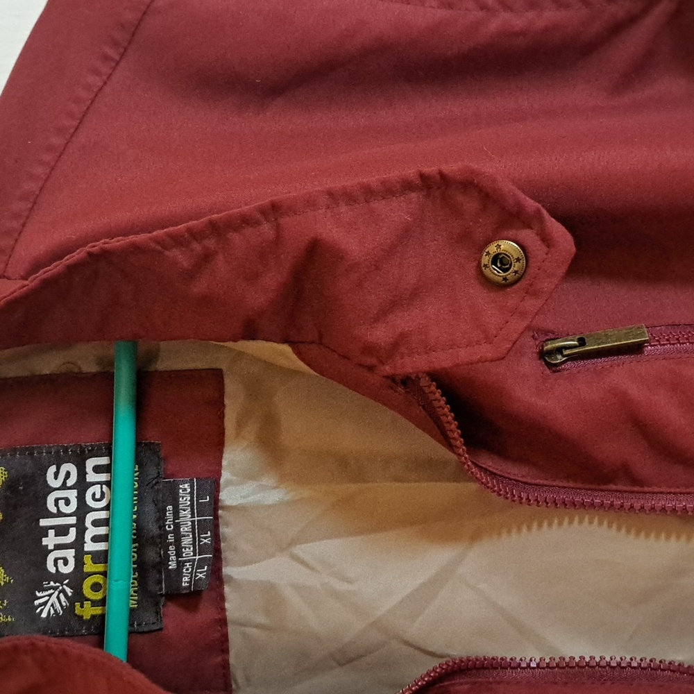 Atlas Vintage Men’s Jacket 🍂 Faded Rust • Old Money • Dadcore Cool - Picture 3 of 8